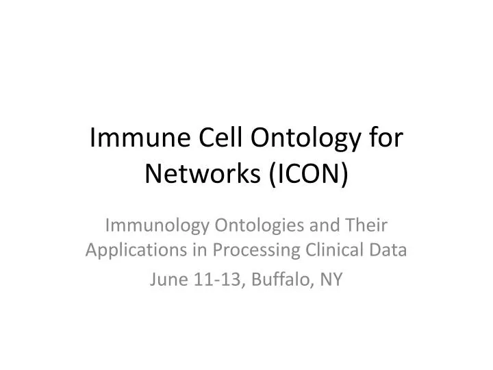 immune cell ontology for networks icon