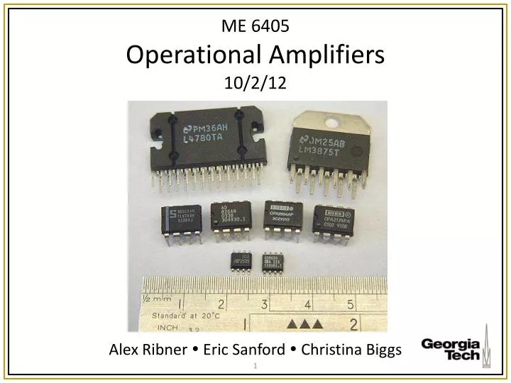 me 6405 operational amplifiers 10 2 12
