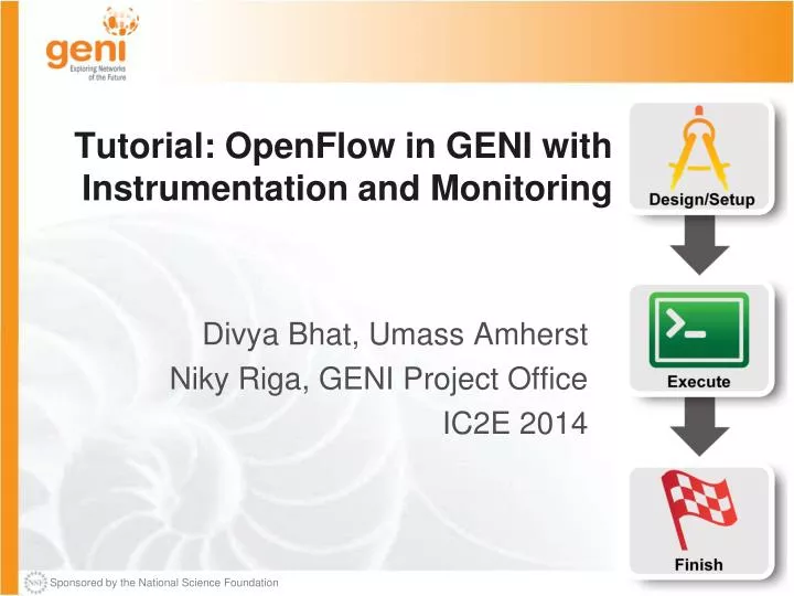 tutorial openflow in geni with instrumentation and monitoring