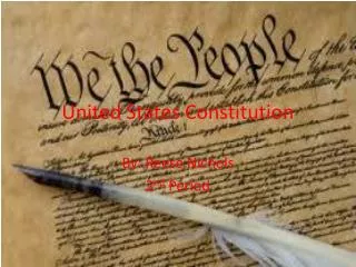 United States Constitution