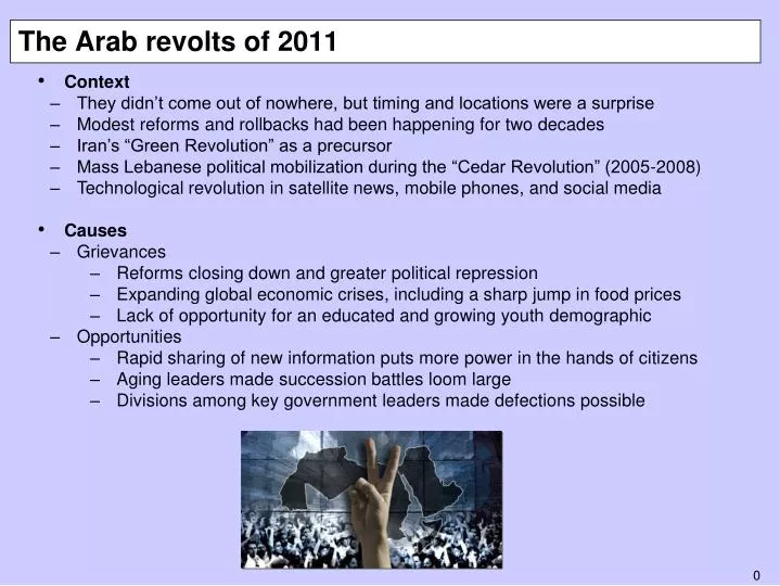 the arab revolts of 2011