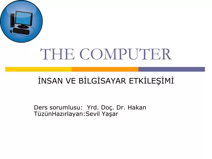 the computer