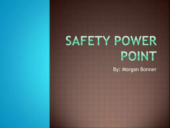 safety power point