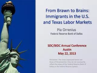 SDC/BIDC Annual Conference Austin May 22, 2013