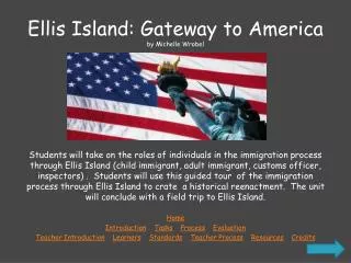 Ellis Island: Gateway to America by Michelle Wrobel