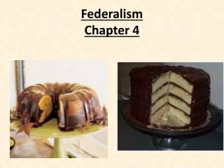 Federalism Chapter 4