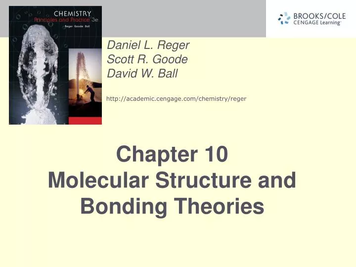 chapter 10 molecular structure and bonding theories