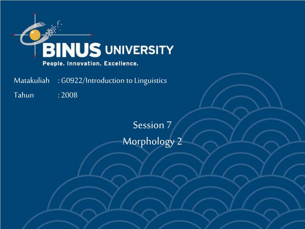 PPT - Linguistics: Word Classes and Word Formation PowerPoint ...
