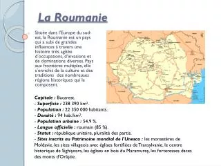 la roumanie