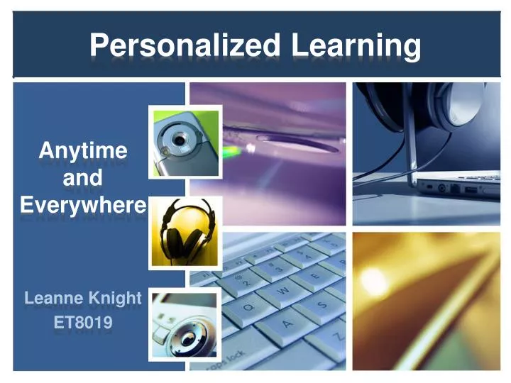 personalized learning