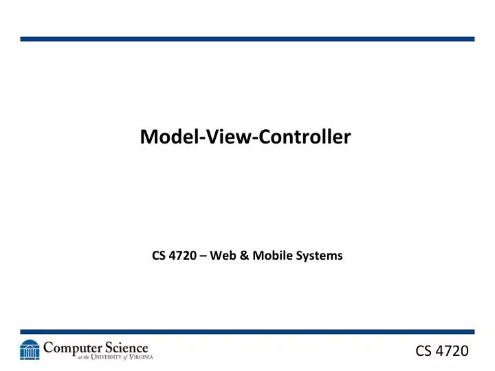 model view controller
