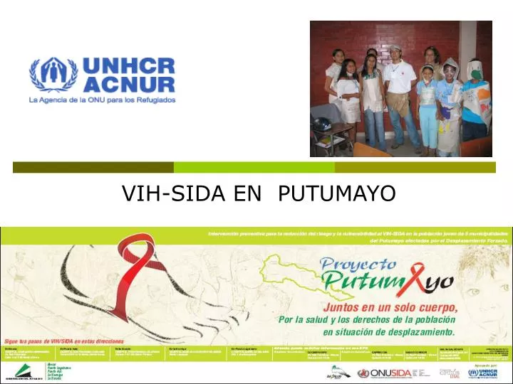 vih sida en putumayo