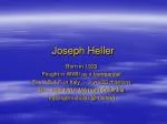 Joseph Heller - slide 1