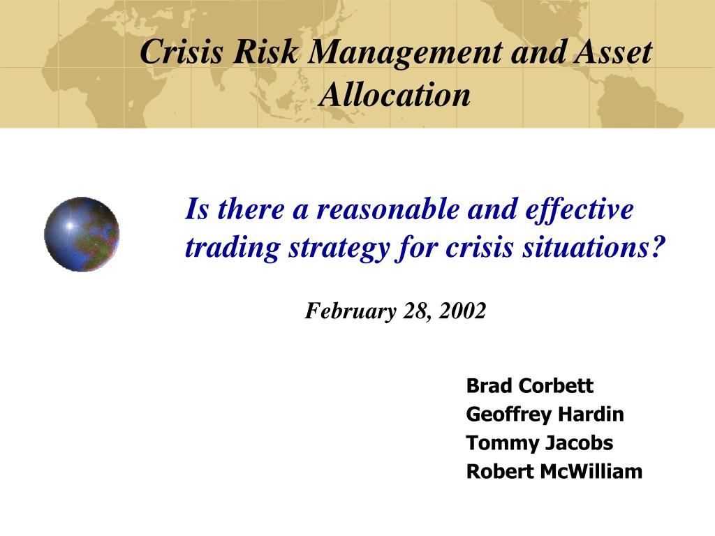 PPT - Crisis Risk Management and Asset Allocation PowerPoint ...