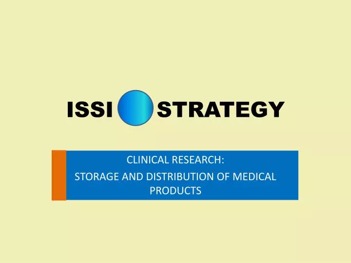 issi strategy