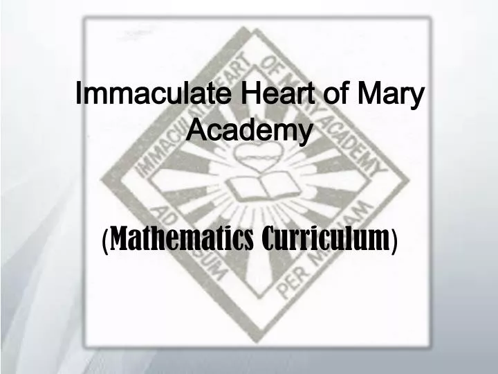immaculate heart of mary academy