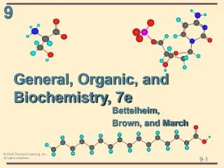 general organic and biochemistry 7e