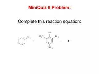 MiniQuiz 8 Problem: