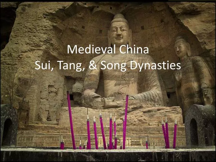 medieval china sui tang song dynasties
