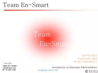 Team En-Smart