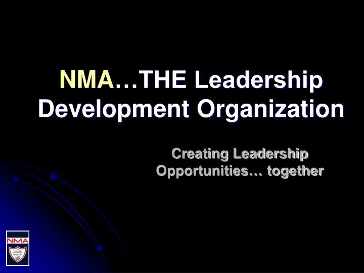 nma the leadership development organization