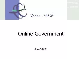 Online Government