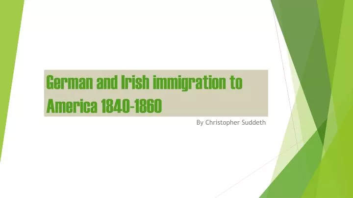 german and irish immigration to america 1840 1860