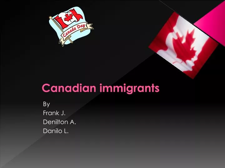 canadian immigrants