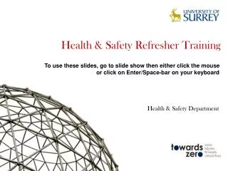 Health &amp; Safety Refresher Training