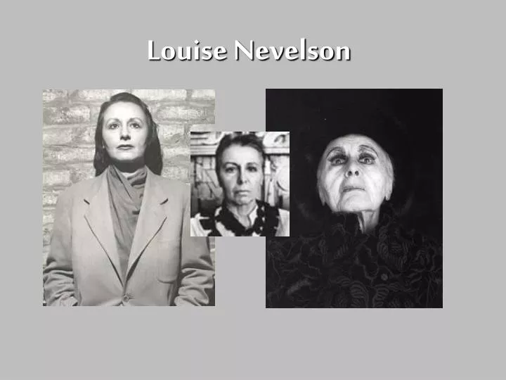 louise nevelson