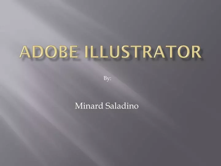 adobe illustrator