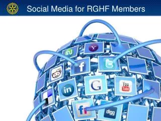 Social Media for RGHF Members