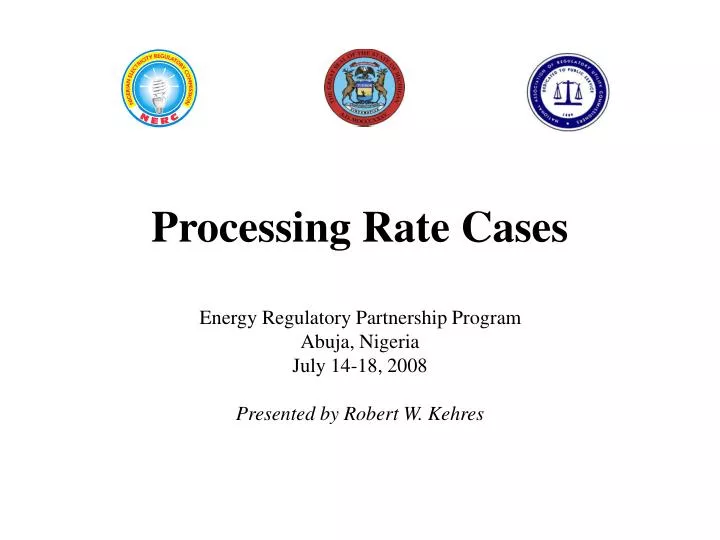 processing rate cases