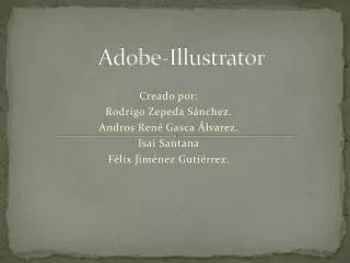 adobe illustrator