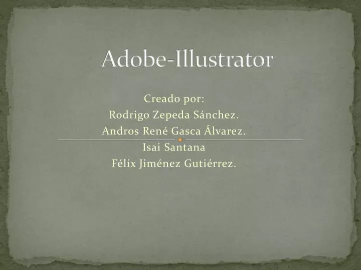 adobe illustrator