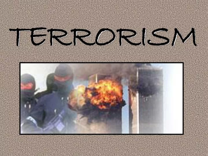 terrorism