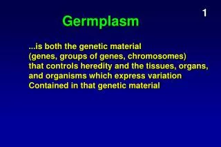 Germplasm