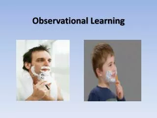 observational learning