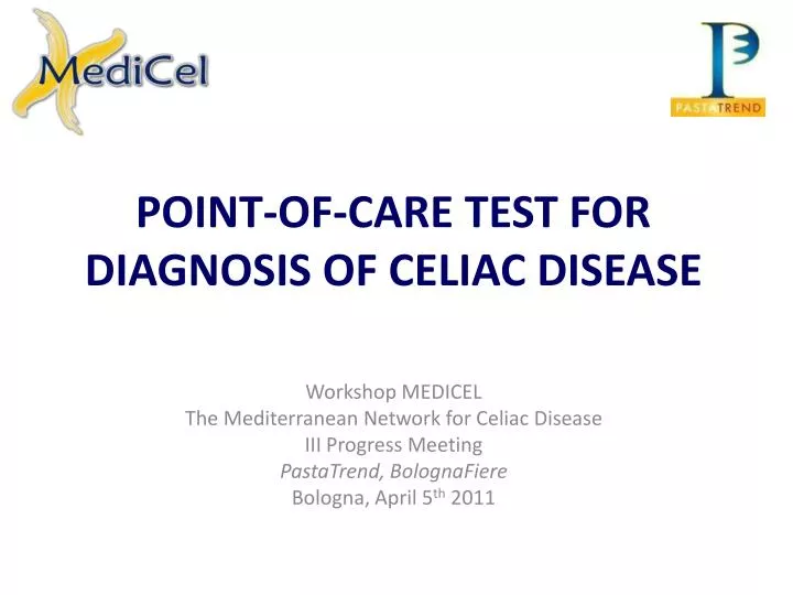 point of care test for diagnosis of celiac disease
