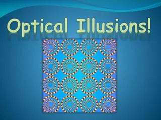 Optical Illusions!