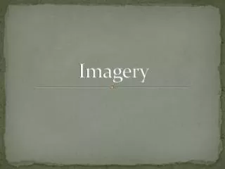 imagery