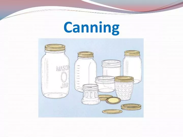 canning