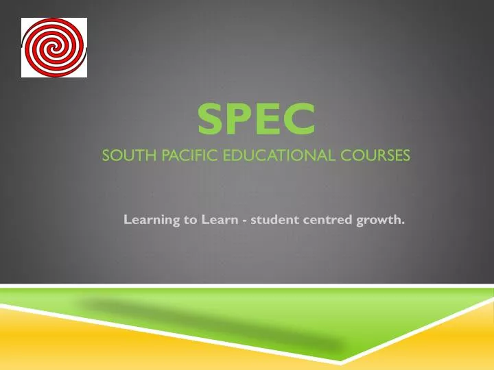 spec south pacific educational courses