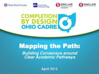 Mapping the Path: Building Consensus around Clear Academic Pathways
