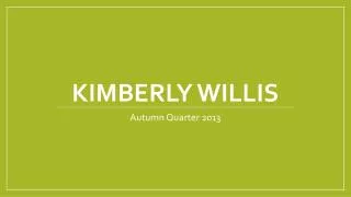 Kimberly Willis