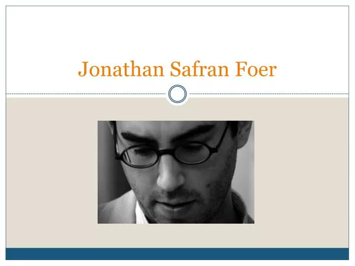 jonathan safran foer