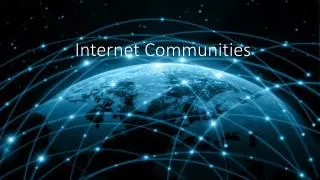 Internet Communities