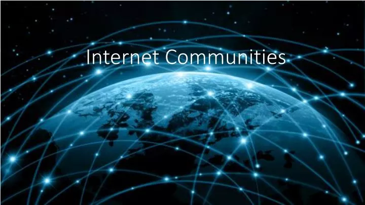 internet communities