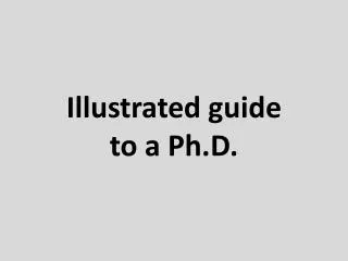 Illustrated guide to a Ph.D.
