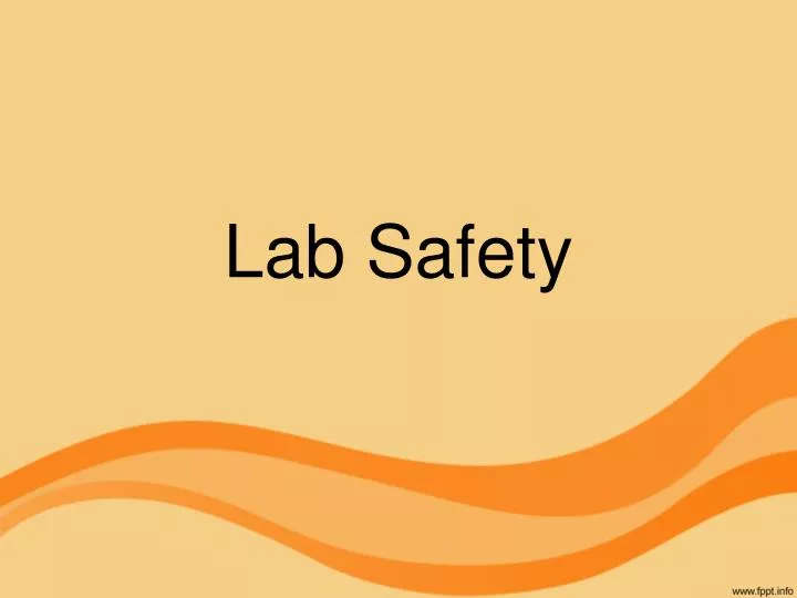 lab safety